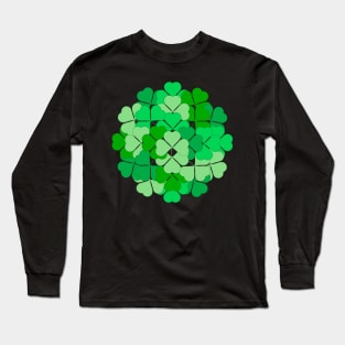 Lucky shamrocks Long Sleeve T-Shirt